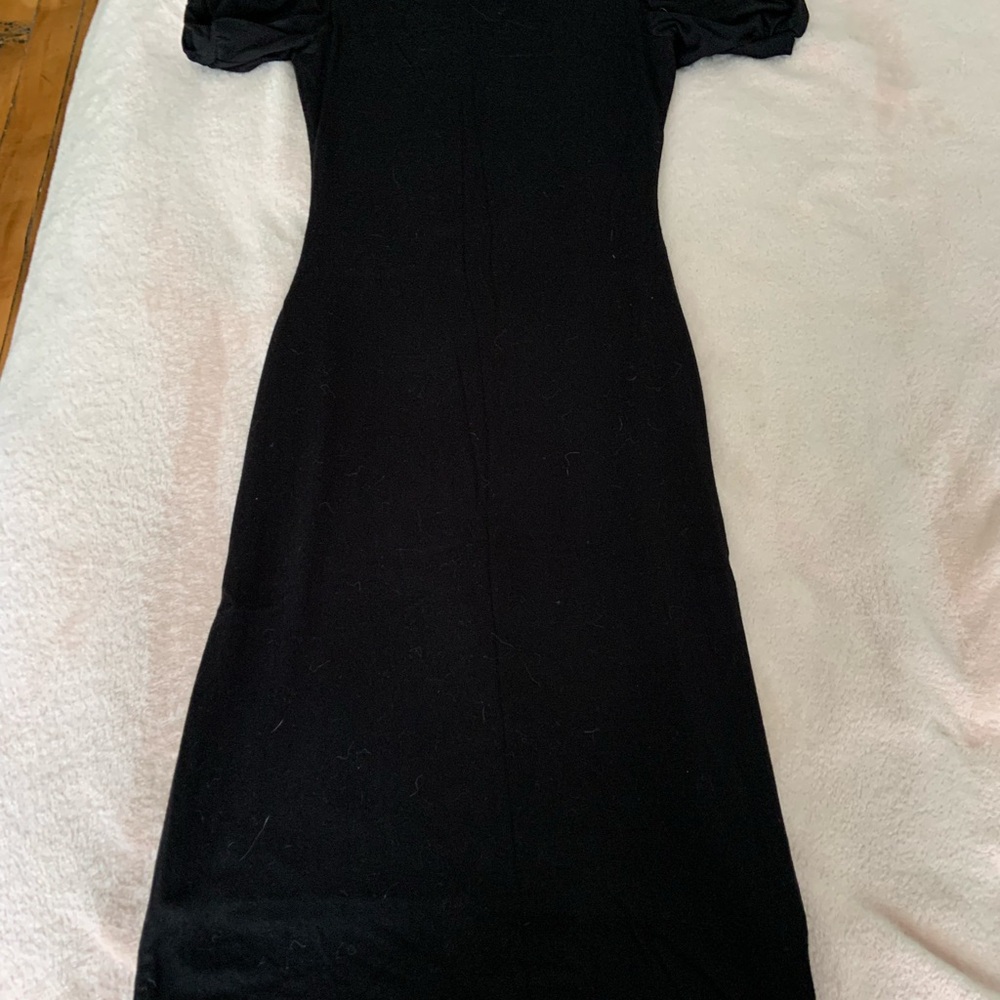 Velvet Torch Black Cotton Dress